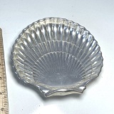 Vintage Sterling Silver Shell Dish