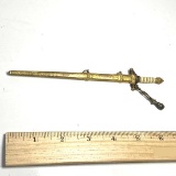 Vintage Miniature German Sword with Sheath