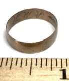 Antique Solid Gold Band