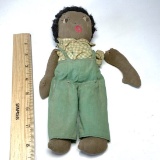 Antique Black Americana Plush Doll