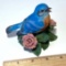 Vintage Fine Porcelain Blue Bird Lenox Figurine