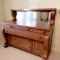 Beautiful Antique Tiger Oak Buffet