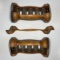 Pair of Vintage Wooden Hand Grip Exercisers by Thompson