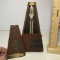 Antique Wooden Metronome Made in France