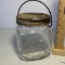 Vintage Lidded Glass Jar by Duraglass