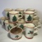 14 pc Vintage Christmas Dinnerware Lot - Cups by Taylor International USA