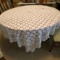 Beautiful Hand Crocheted Square Table Cloth