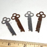 Lot of Misc Early Flat Keys