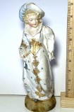 Tall Vintage Victorian Woman Statue