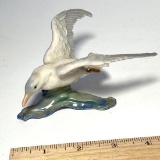 Vintage German Porcelain Seagull Figurine