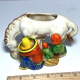 Vintage Horse Planter Made in Japan