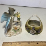 Pair of Vintage Porcelain Figurines - Japan & Germany