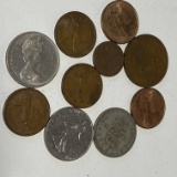 Lot of Misc Foreign Coins