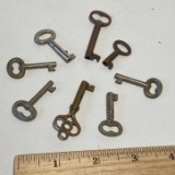 Lot of Antique Skeleton Keys