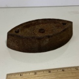 Antique Sad Iron Base - Cast Iron