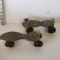 Vintage Metal Adjustable Roller Skates