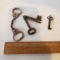 Skeleton Keys and Miniature Handcuffs