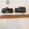 Lot of 2 Tootsie Toy Trucks, Bronco and Chevy Step Side