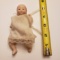 Vintage Miniature Bald Porcelain Doll Baby Love Russ Berrie and Co.