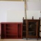 Lot of 2 Small Display Shelves