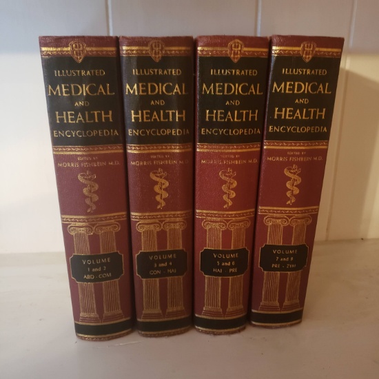 1959 Illustrated Medical And Health Encyclopedia, Morris Fishbein, MD