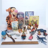Lot of Disney Items, Toys, Movies, Winnie The Pooh Watch, More