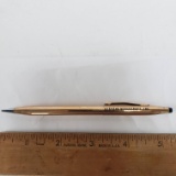 Cross 14k Gold Filled “Stevens Beechcraft Inc” Lead Pencil and Pentel Refill Lead