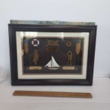 Nautical Themed Shadow Box Display