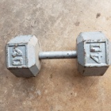 40 Lb. Solid Hex Dumbbell