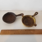 Miniature Cast Iron Skillet and Ashtray