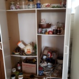 Contents of Cabinet, Kitchen Items