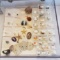 Plexiglass Display Case Filled with Interesting Items from An Archaeologist Collection