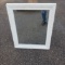 White Wood Mirror   