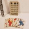 Lot of Vintage Bingo and Old Maid Cards