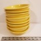 Lot of 8 Bright Yellow Fiesta Bowls