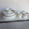 29 Piece Set Corelle by Corning Ware Butterfly Gold Dinnerware Pieces