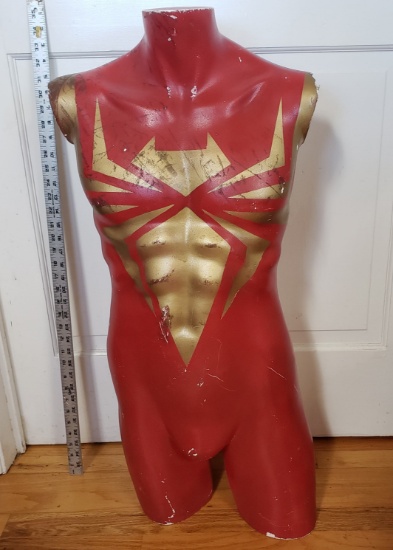Rare Spider-Man Red Venom Hard Plastic Mannequin
