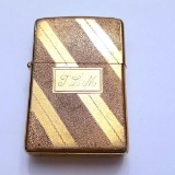 Vintage Zippo Lighter Engraved “I Love You” and “TLM”