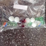 Small Lot of Vintage Glass Marbles