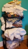 Linen Lot of Sheets, Blankets and Tablecloths