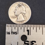 1949 Silver Quarter