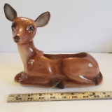 Vintage Ceramic Lovely Deer Planter