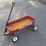 Vintage Metal Radio Flyer Wagon