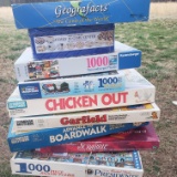 Lot of Board Games, Puzzles and Cards