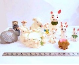 Lot of Bunnies, Perfect for Easter Décor