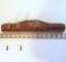 Vintage Wood Tie Rack with Copper Tone Eagle Applique