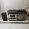 Vintage Panasonic AM/FM/Cassette Player and Sony Watchman