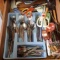 Drawer Lot of Flatware and Miscellaneous Kitchen Tools