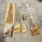 Lot of Vintage Wood Handle Hand Saws