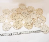 Lot of Crocheted Doilies